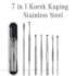 Korek Kuping Stainless 7in1