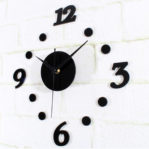 WALL CLOCK DEKORASI 30-50cm
