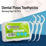 DENTAL FLOSS BENANG PEMBERSIH SELA GIGI (isi 50)