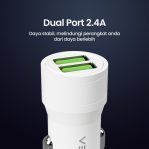 CAR CHARGER VEGER CC04 OUTPUT 2,4A