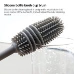 Sikat Botol Silikon / Pembersih Botol Minum Silikon / Sikat Pembersih Botol Silikon