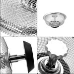 [V2] SARINGAN BAK CUCI PIRING STAINLESS MODEL TABUNG