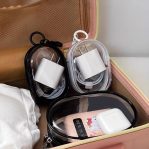 Pouch Storage Kabel Headset Transparan