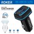 CAR CHARGER ROKER RK-CRC10