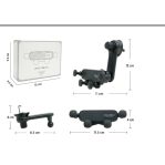 [V2- Tangkai] CAR HOLDER KLIP VENTILASI UDARA V2