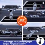 [V2- Tangkai] CAR HOLDER KLIP VENTILASI UDARA V2