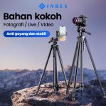 [1,4M] TRIPOD INBEX 3520 + TOMBOL BLUETOOTH