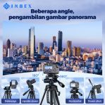 [1,4M] TRIPOD INBEX 3520 + TOMBOL BLUETOOTH
