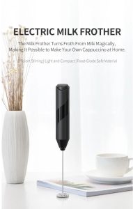 [BATERAI] SAMONO MILK FROTHER HANDMIXER