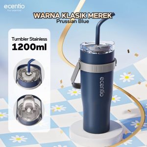 TUMBLER MINUM ECENTIO STAINLESS 1200mL