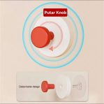 GANTUNGAN DINDING VAKUM SUCTION