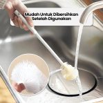 [V2] ALAT PEMBERSIH BOTOL GELAS SILIKON