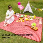 V2 ALAS LIPAT PIKNIK ESTETIK 140x180CM