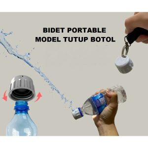 BIDET PORTABLE MODEL TUTUP BOTOL