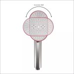 KEPALA SHOWER OVAL 3 MODE