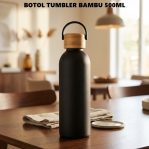 BOTOL TUMBLER BAMBU 500mL