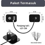 PENGAMAN TEMPEL GEMBOK TALI