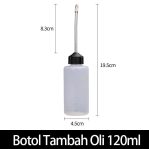 BOTOL SUNTIK OLI PIPA UJUNG BESI