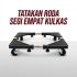 TATAKAN RODA SEGI EMPAT KULKAS