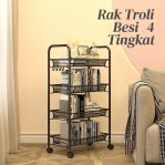 Rak Troli Besi 4 Tingkat