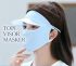 TOPI VISOR MASKER