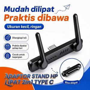 ADAPTOR STAND HP LIPAT 2in1  TYPE C