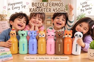 BOTOL TERMOS KARAKTER 450mL