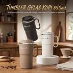 TUMBLER GELAS KOPI 650mL