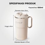 TUMBLER GELAS KOPI 650mL