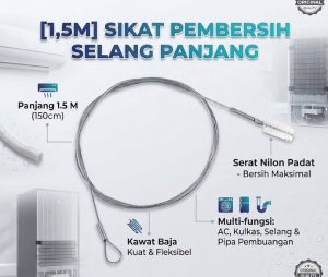 [1,5M] SIKAT PEMBERSIH SELANG PANJANG